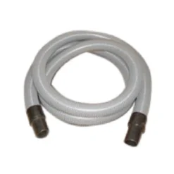 1.5" x 20' Universal Wet/Dry Vacuum Hose w/ Black Cuffs