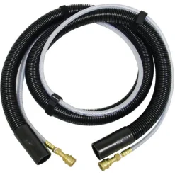 1.25" x 15' Vacuum Hose w/ 1.5" Straight Cuffs & Solution Line Set (#10-0450-15) for the CleanFreak® 3 Gallon Heated Carpet Spotter
