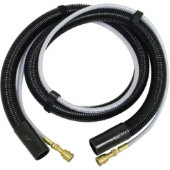 1.25" x 15' Vacuum Hose w/ 1.5" Straight Cuffs & Solution Line Set (Refurbished)