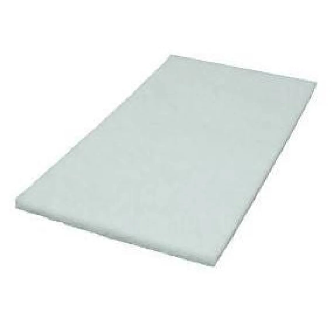 14" x 28" White Floor Polishing Pads - Case of 5