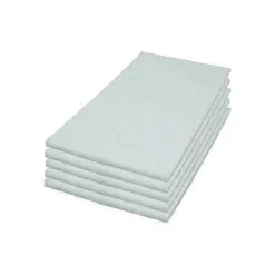 14" x 28" White Floor Polishing Pads - Case of 5